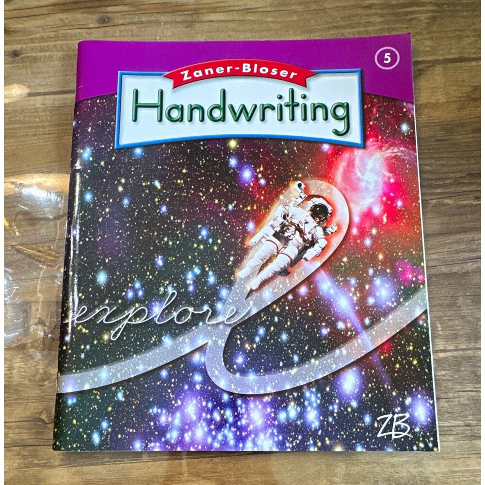 Zaner-Bloser Handwriting Grade 5 Workbook 2018 Paperback English